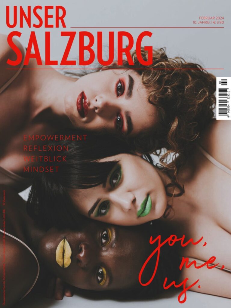 Magazincover für Ausgabe Februar 2024